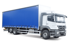 Car Hire Port Talbot - 26 Tonne Curtain Side Truck - Truck hire Port talbot