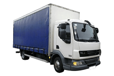 Car Hire Port Talbot - 7.5 Tonne Curtain Side Truck - Truck hire Port talbot