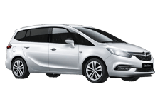 Car Hire Port Talbot - Vauxhall Zafira 7-Seater - Minibus hire Port talbot